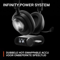 SteelSeries Arctis Nova Pro Wireless Trådløs Høretelefoner Sort